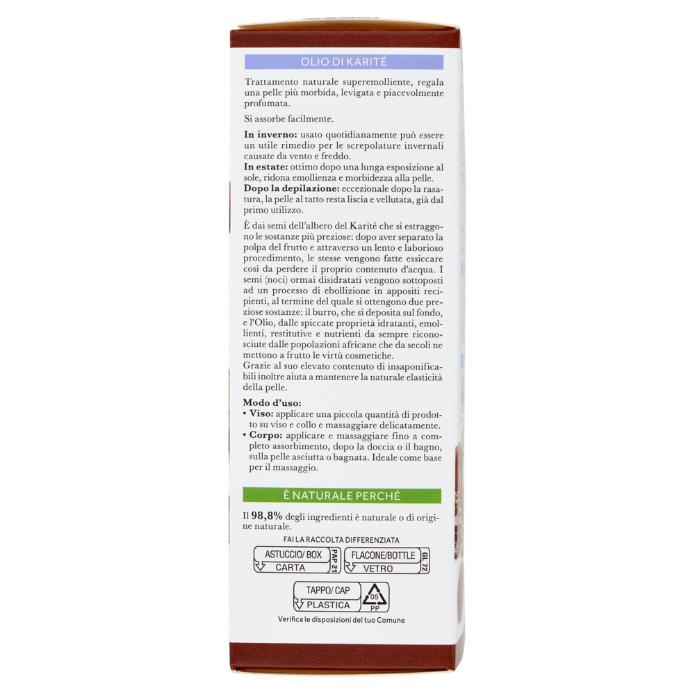 I Provenzali Olio di Karité Tutte le Pelli 100 ml
